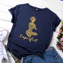Load image into Gallery viewer, Spiritual Awakening" – Women's Organic Cotton T-Shirt, Available in Multiple Colors
