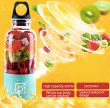 Load image into Gallery viewer, USB PORTABLE BLENDER BOTTLE
